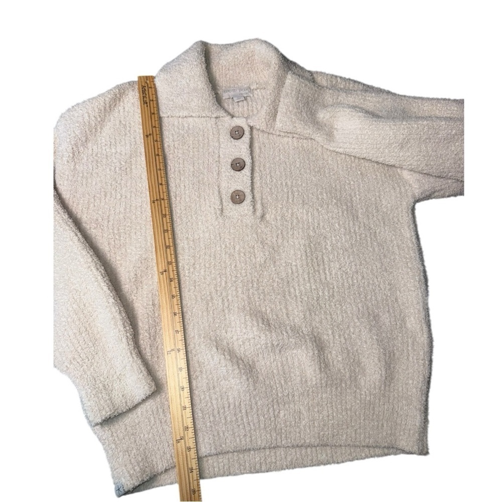 See clip 😍 New Barefoot Dreams Cozychic Button Placket Pullover. NWOT - Picture 9 of 17